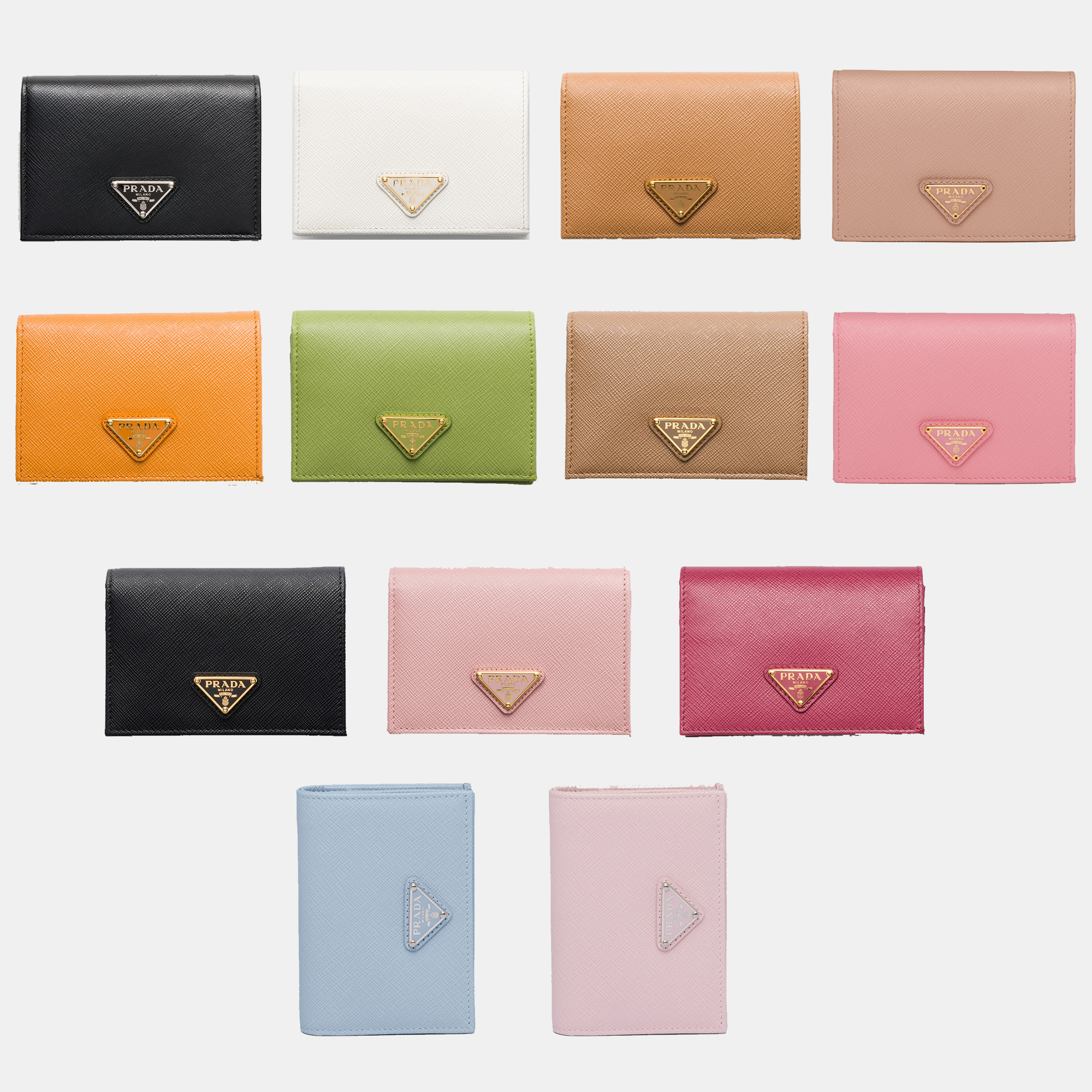 PRADA★サフィアーノトライアングル財布★Small Saffiano