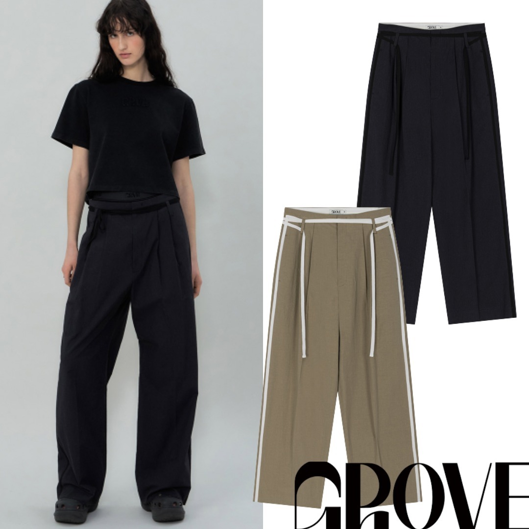 ボトムスその他 GROVE 25ss WILLOW PANTS