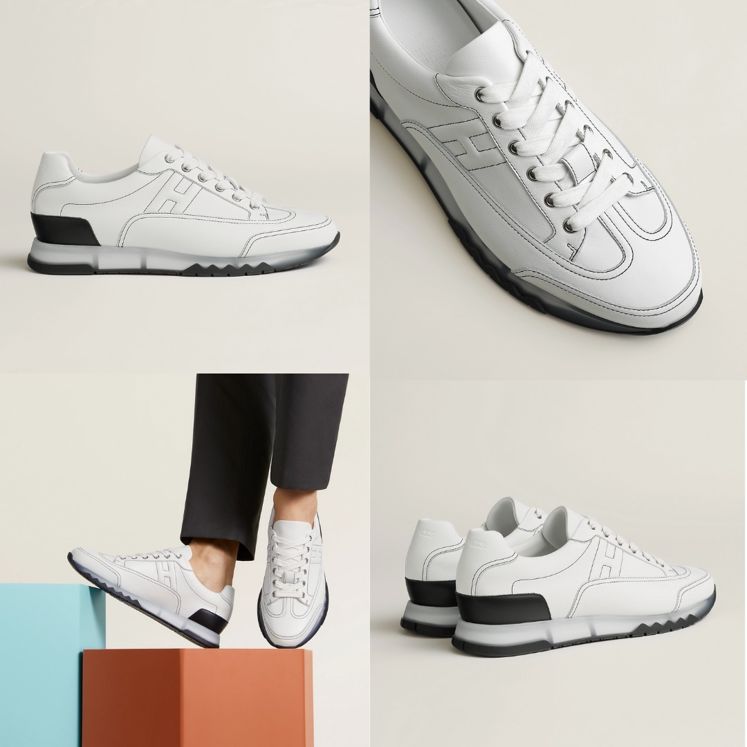 【洗練されたデザイン♪】HERMES スニーカー 《トレイル》Trail