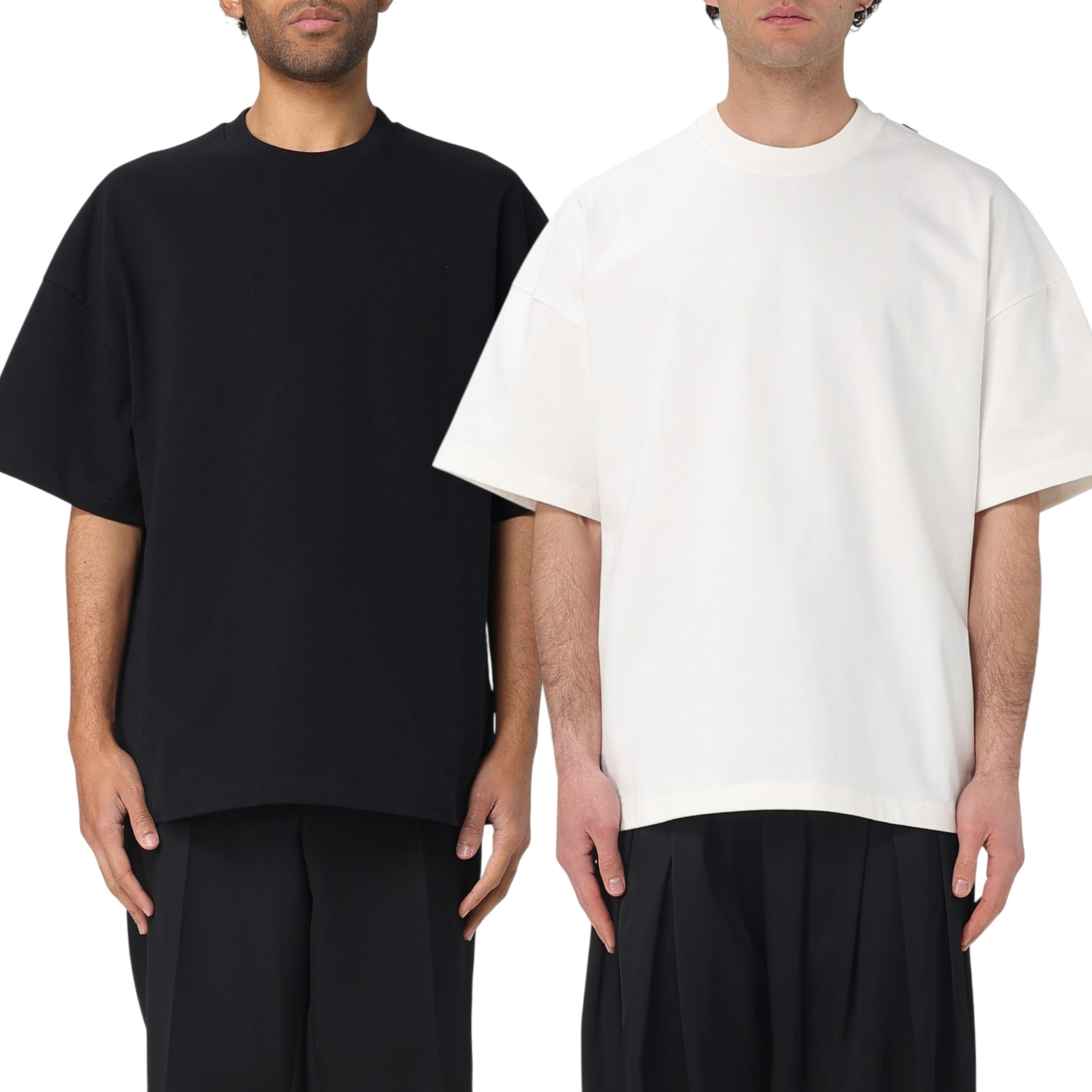 ◆JIL SANDER◆ クルーネック コットン Tシャツ