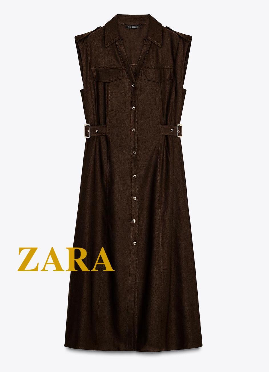 ☆ドイツ発*ZARA*新作*ホルターネックリネンシャツワンピ☆ org.jpg