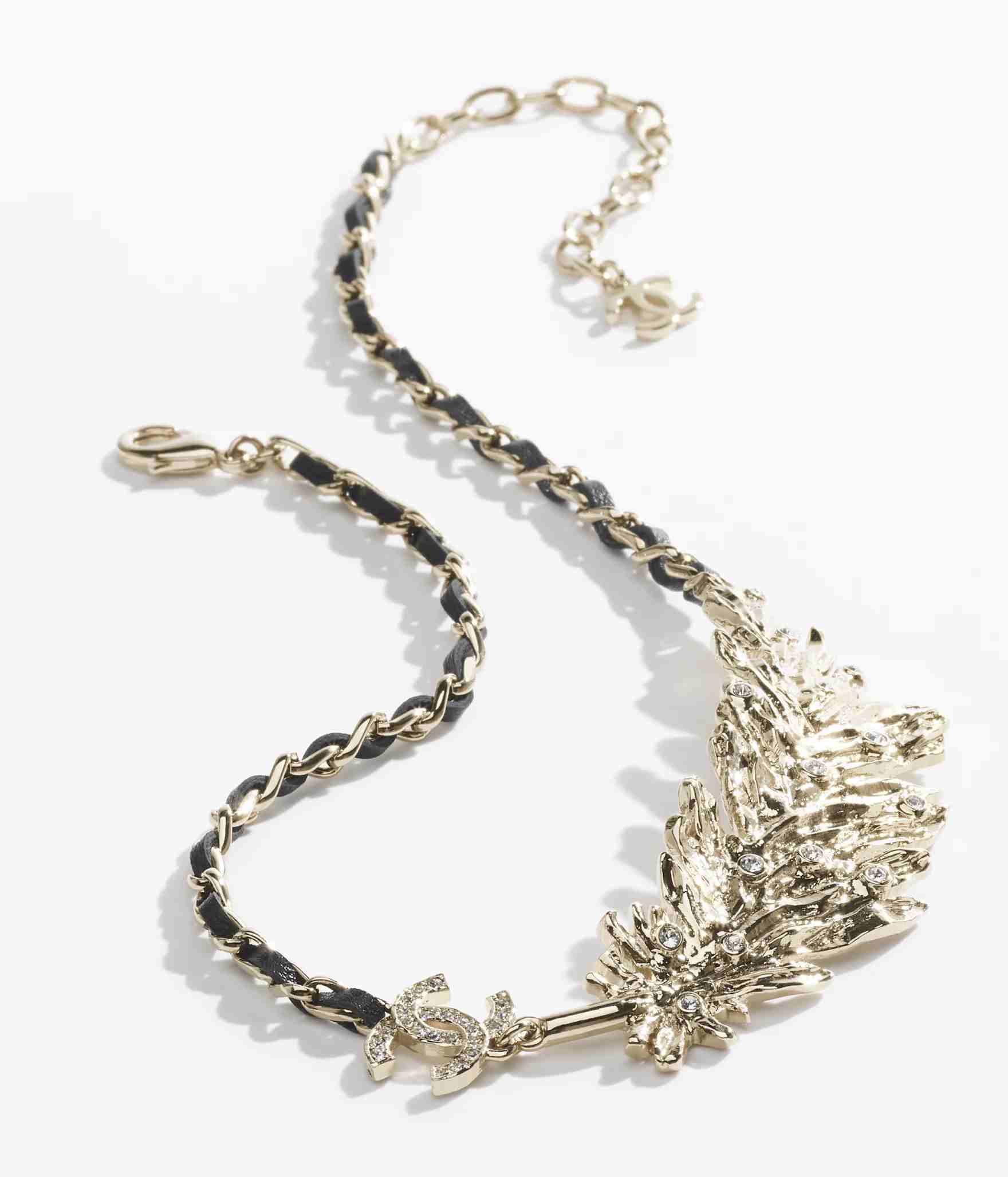 《25S》CHANEL 国内発送 ネックレス リーフ