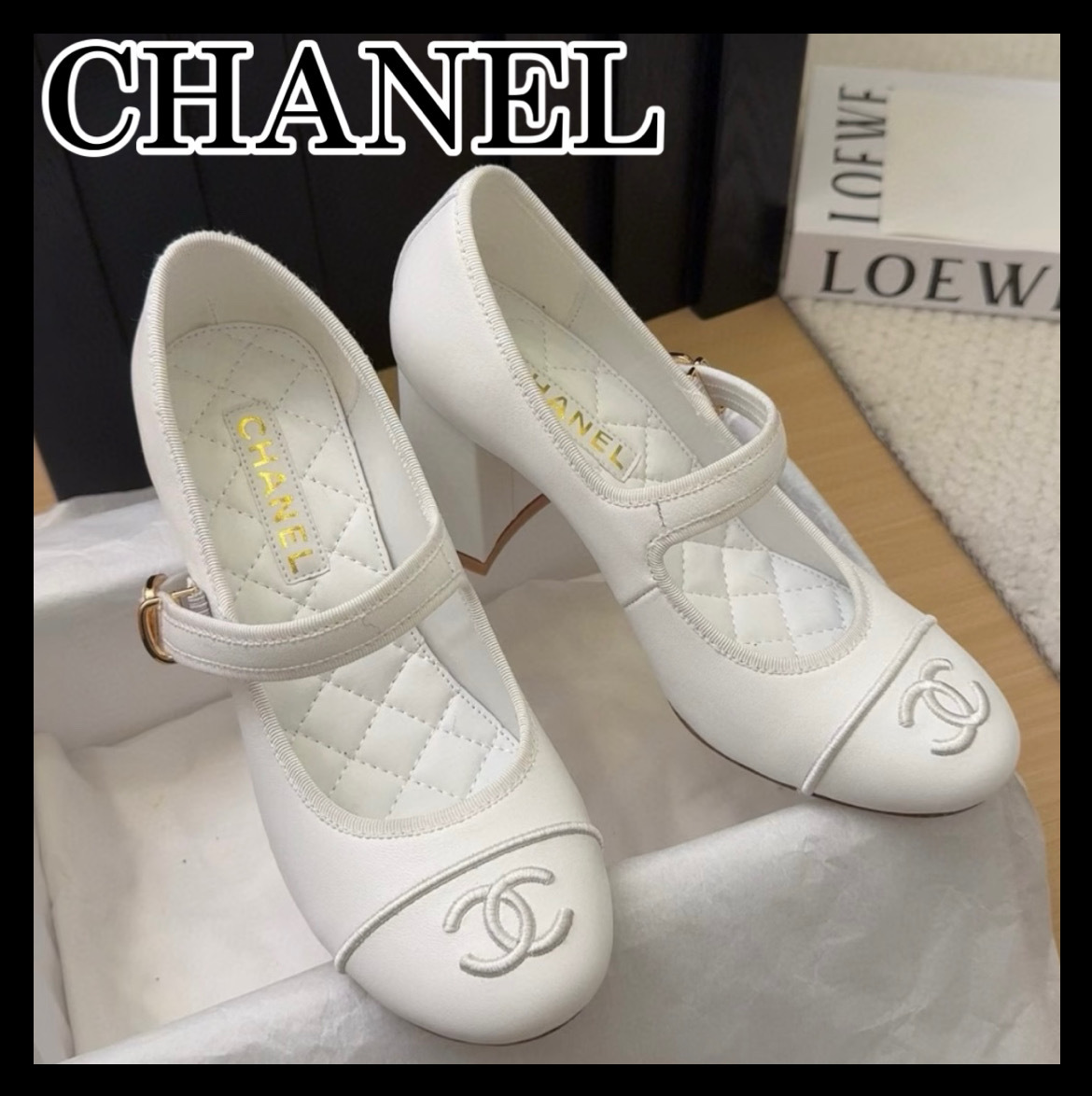 《上品でスタイルも盛れる♪》25S限定★CHANEL メリージェーン