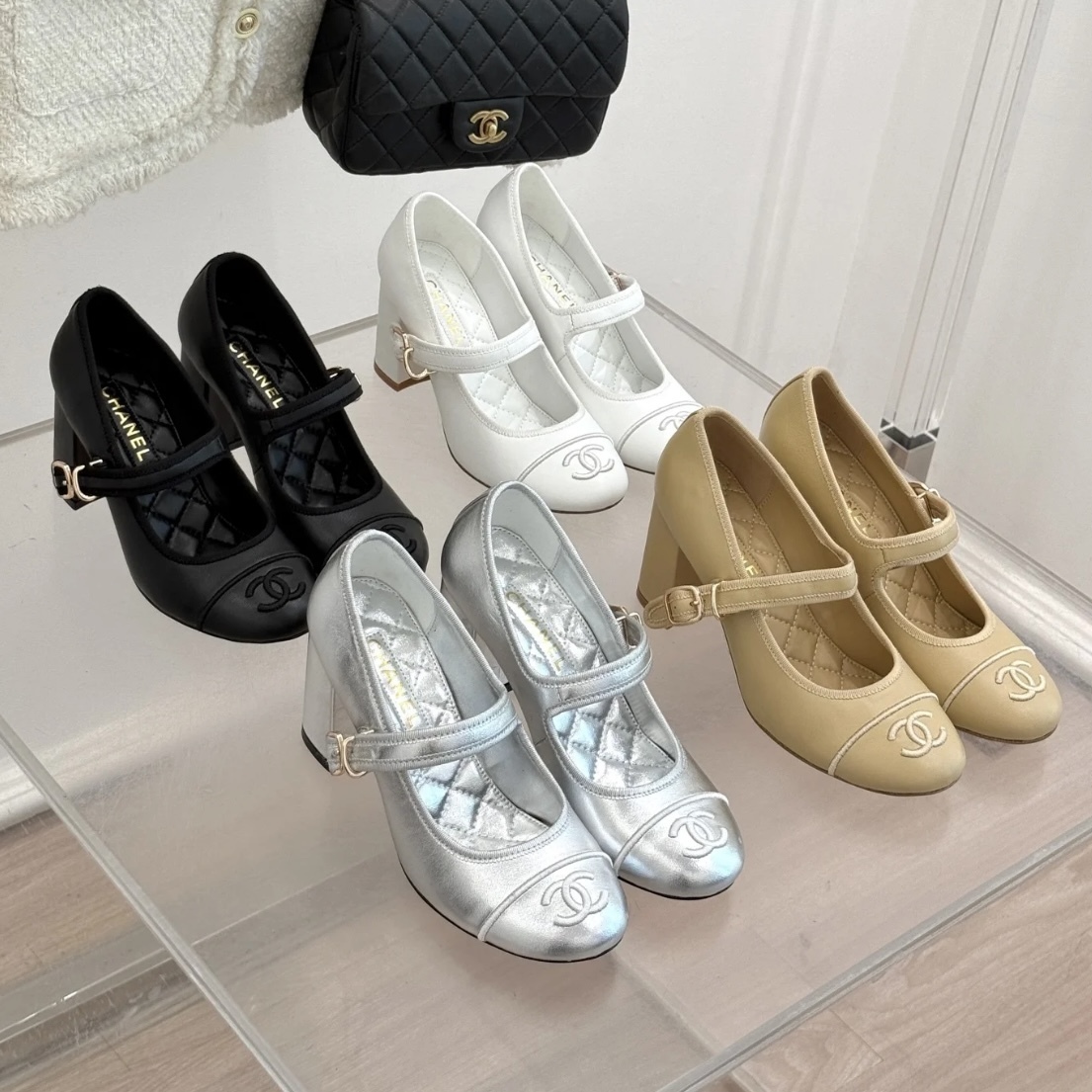 《エレガントな存在感溢れる♪》25S限定★CHANEL メリージェーン