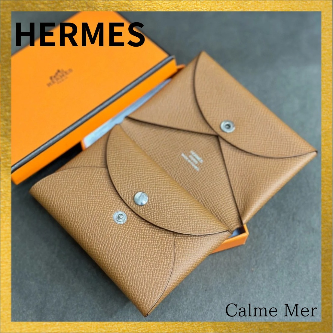 【HERMES】大人気ユニセックス♪ ☆ カードケース カルヴィ ☆