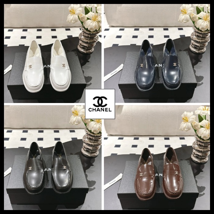 【オールシーズン問わず決まる♪】CHANEL ローファー CCロゴ
