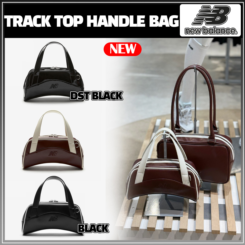 新作人気【NEWBALANCE】TRACK TOP HANDLE BAG★3色