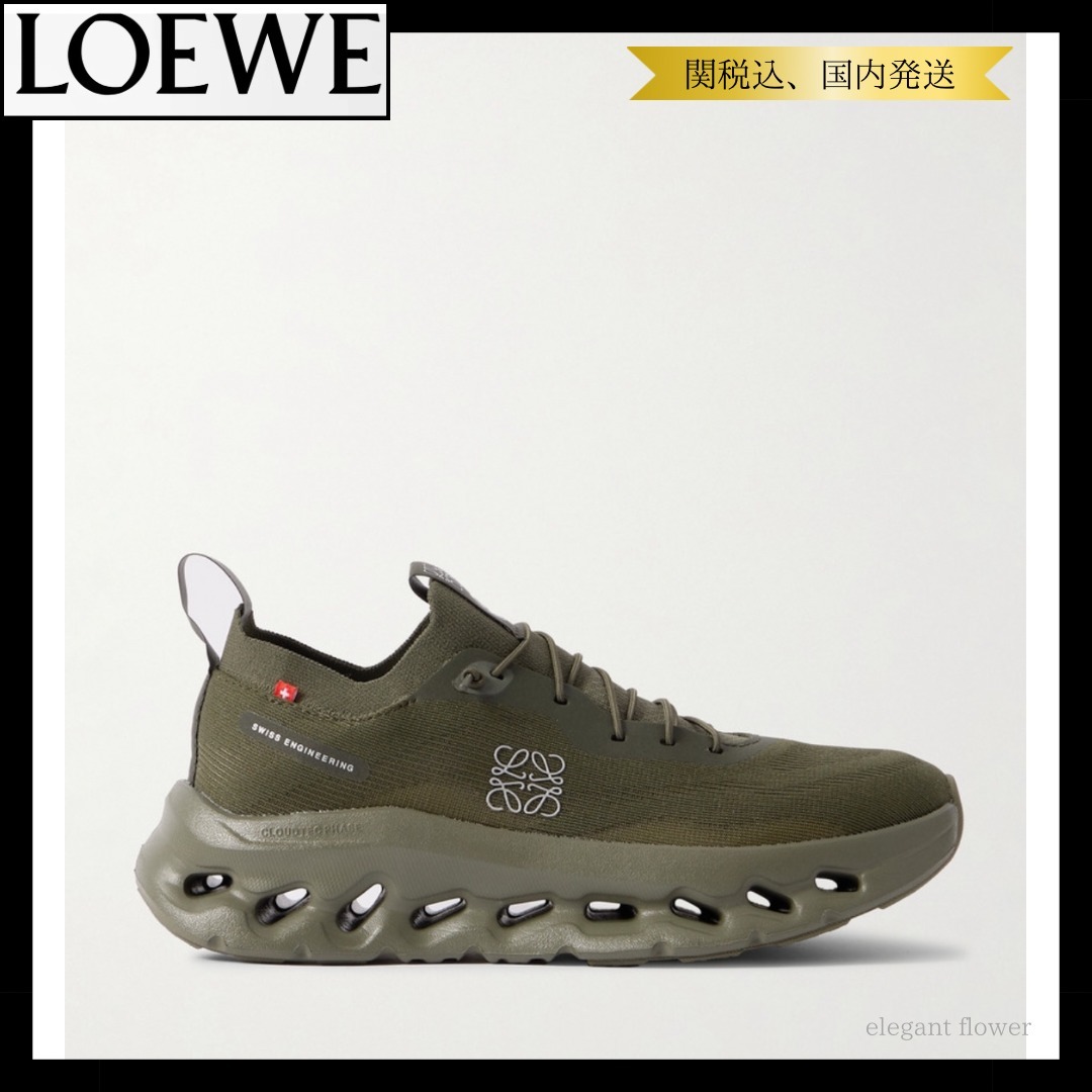 【完売続出！】LOEWE Onコラボ ニットスニーカー