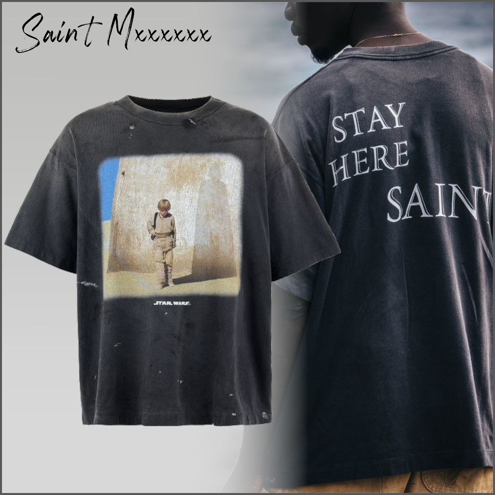 【SAINT Mxxxxxx】×STAR WARS ANAKIN グラフィックTシャツ