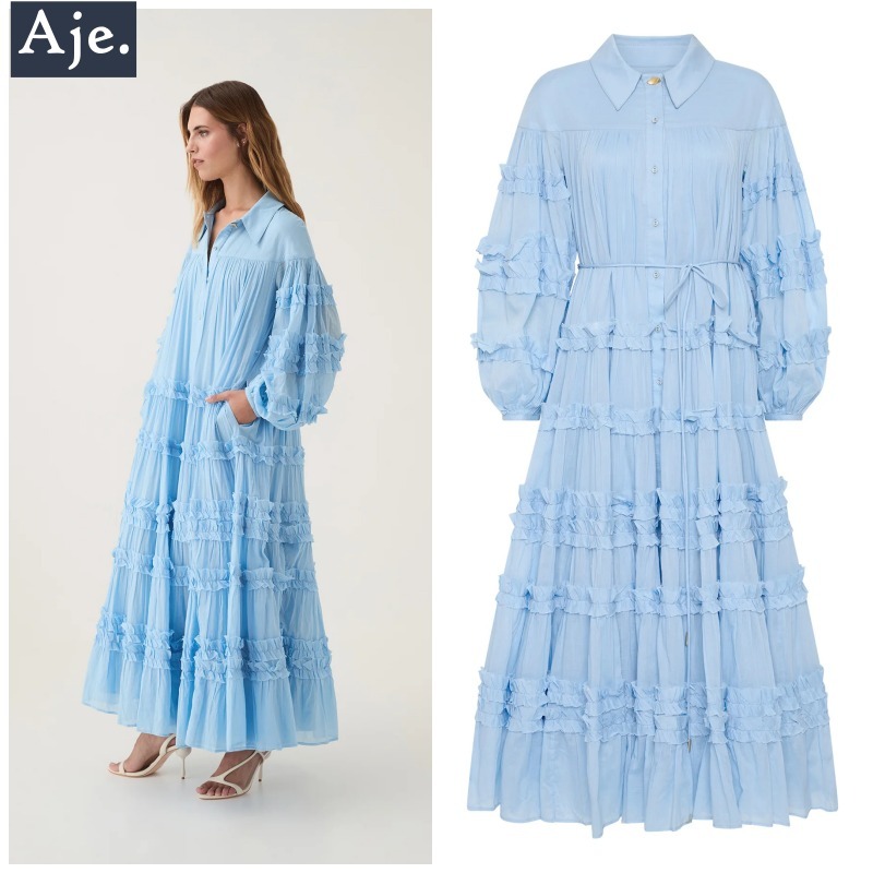 【Aje.】Pastiche Tiered Maxi Dress