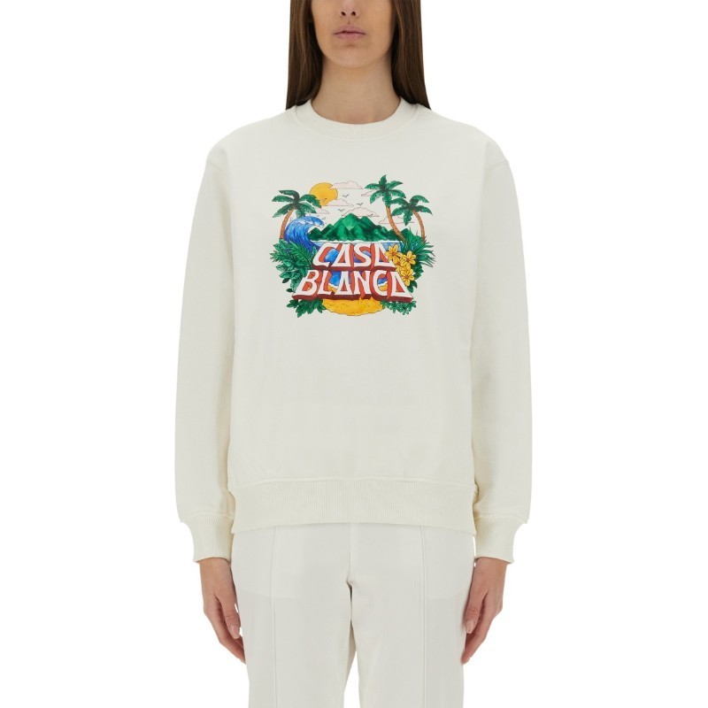 その他 Casablanca HOME BEACH WAVE SWEATSHIRT