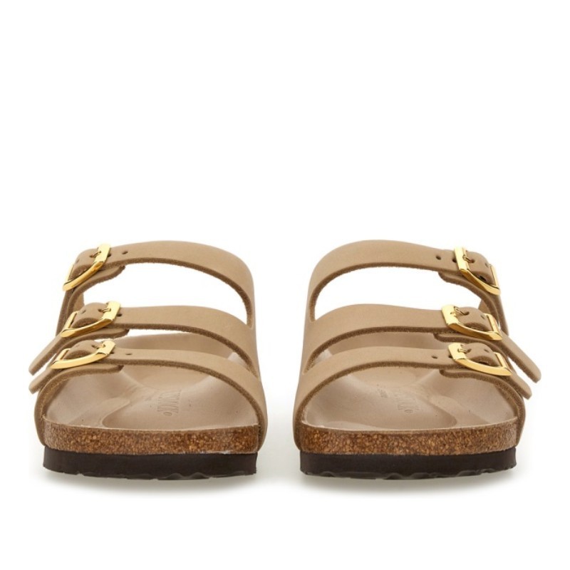 サンダル・ミュール BIRKENSTOCK SS25 SANDAL \"FLORIDA\" (1029480 SANDCASTLE)