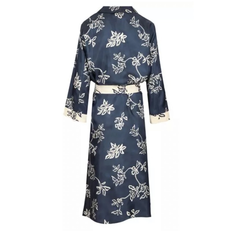 国内発送/送料関税込【S MaxMara】\"Timeo\" silk kaftan dress
