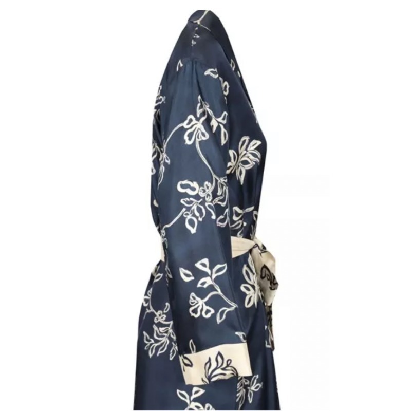 国内発送/送料関税込【S MaxMara】\"Timeo\" silk kaftan dress