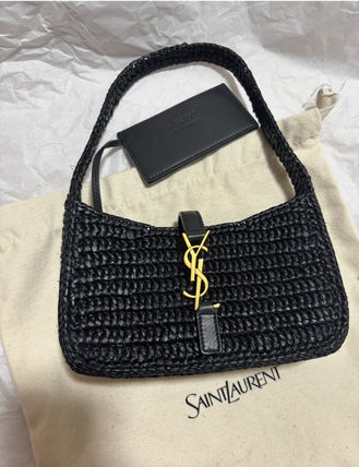 国内発!送料無料★サンローラン YSLラフィアフラップバッグ バッグ ラフィア Saint Laurent(サンローラン) バッグ・カバン