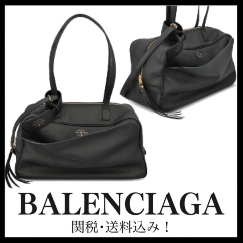 ＊BALENCIAGA＊ Carrie ミディアム ボウリングバッグ