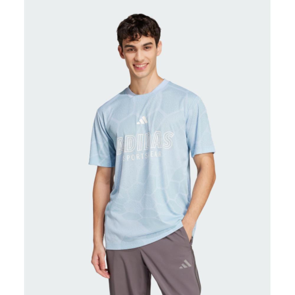 Tシャツ・カットソー adidas House of Tiro Short Sleeve Jacquard Jersey JD0549