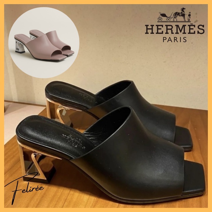 《トレンド☆》HERMES カイリー 60 サンダル ミュール