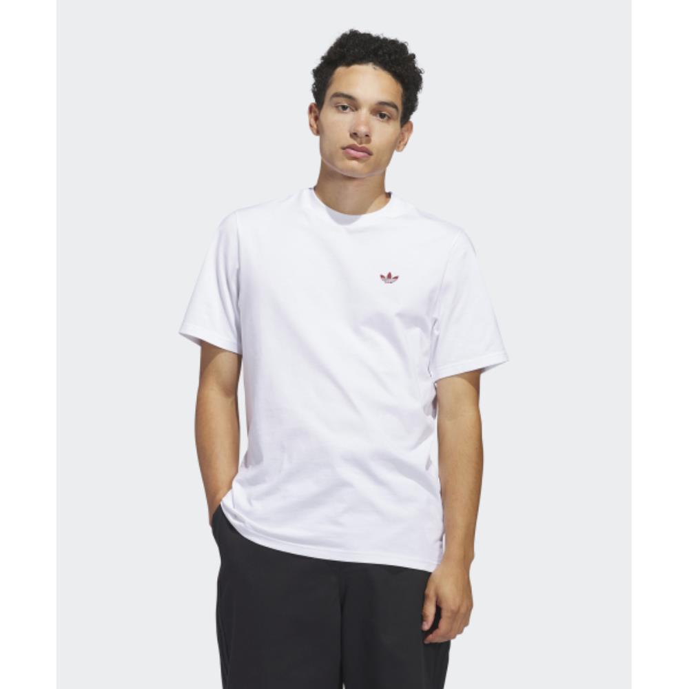 Tシャツ・カットソー adidas 40 Logo Tee White JD2796