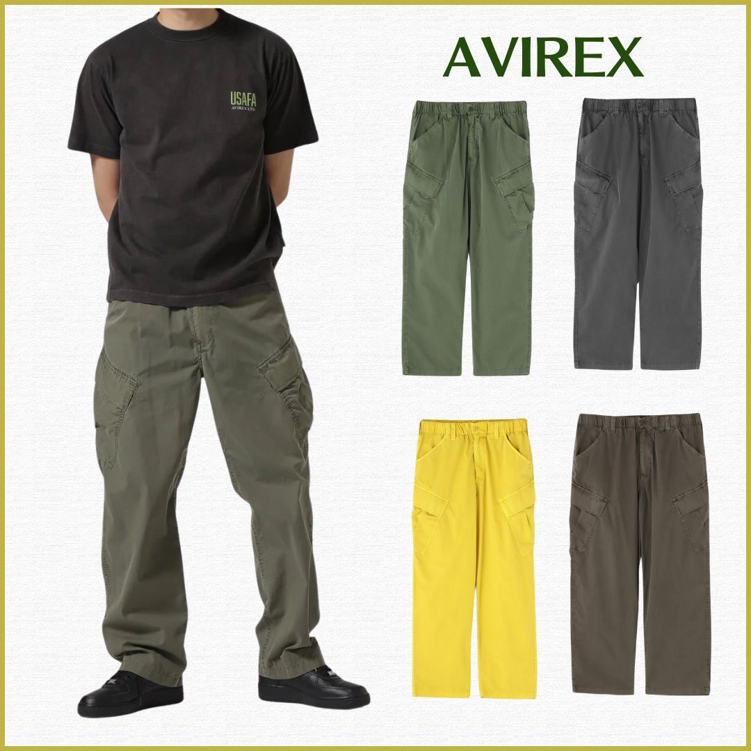 国内発送【AVIREX】フェイド カーゴパンツ