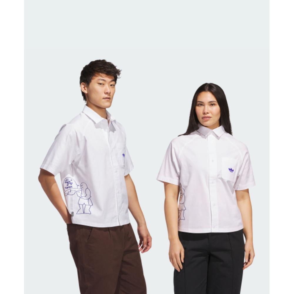 Tシャツ・カットソー adidas Schmufoil Fighter Button Up Shirt Gender Neutral JC76