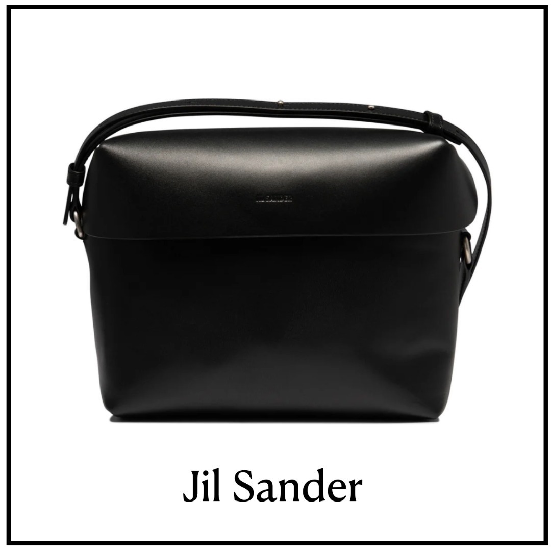 【Jil Sander】ロゴ エンボス スモール ショルダーバッグ