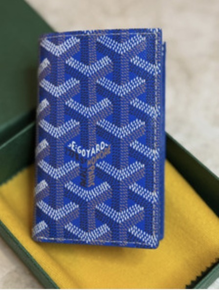 Goyard Sky Blue カードホルダー