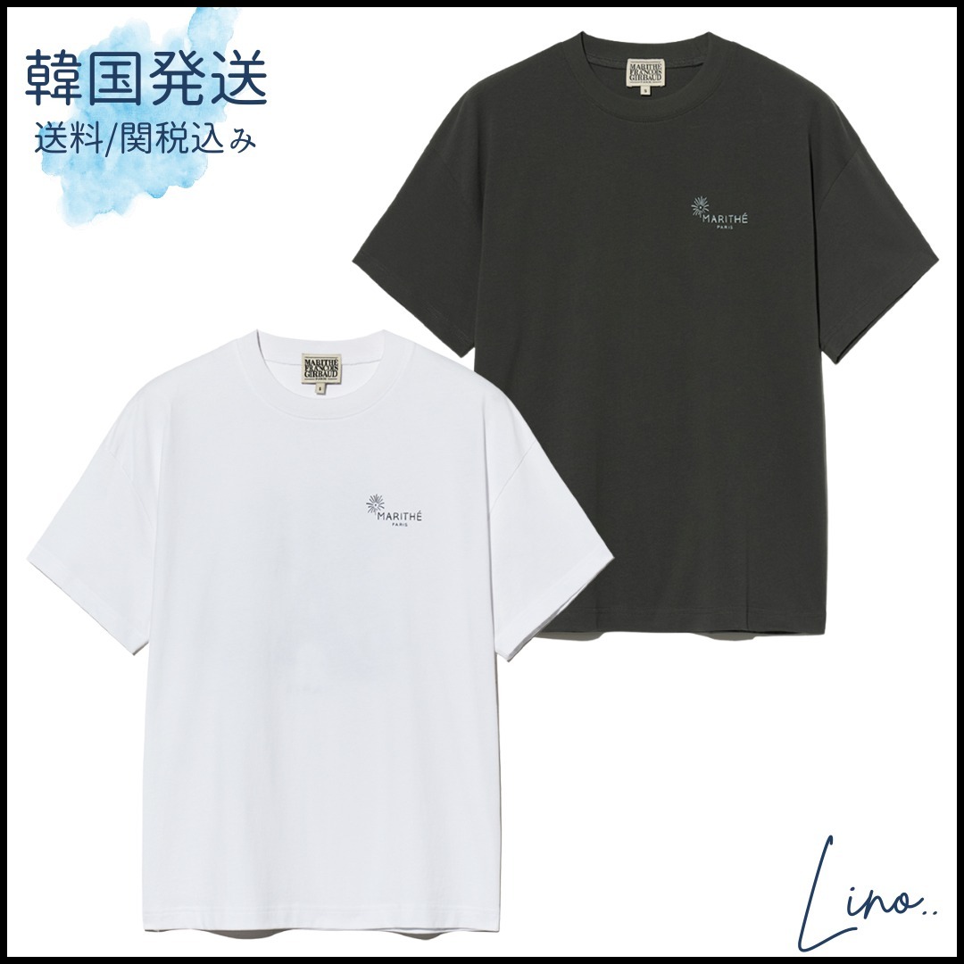 【Marithe+Francois Girbaud】PARIS GRAPHIC OVERSIZED TEE