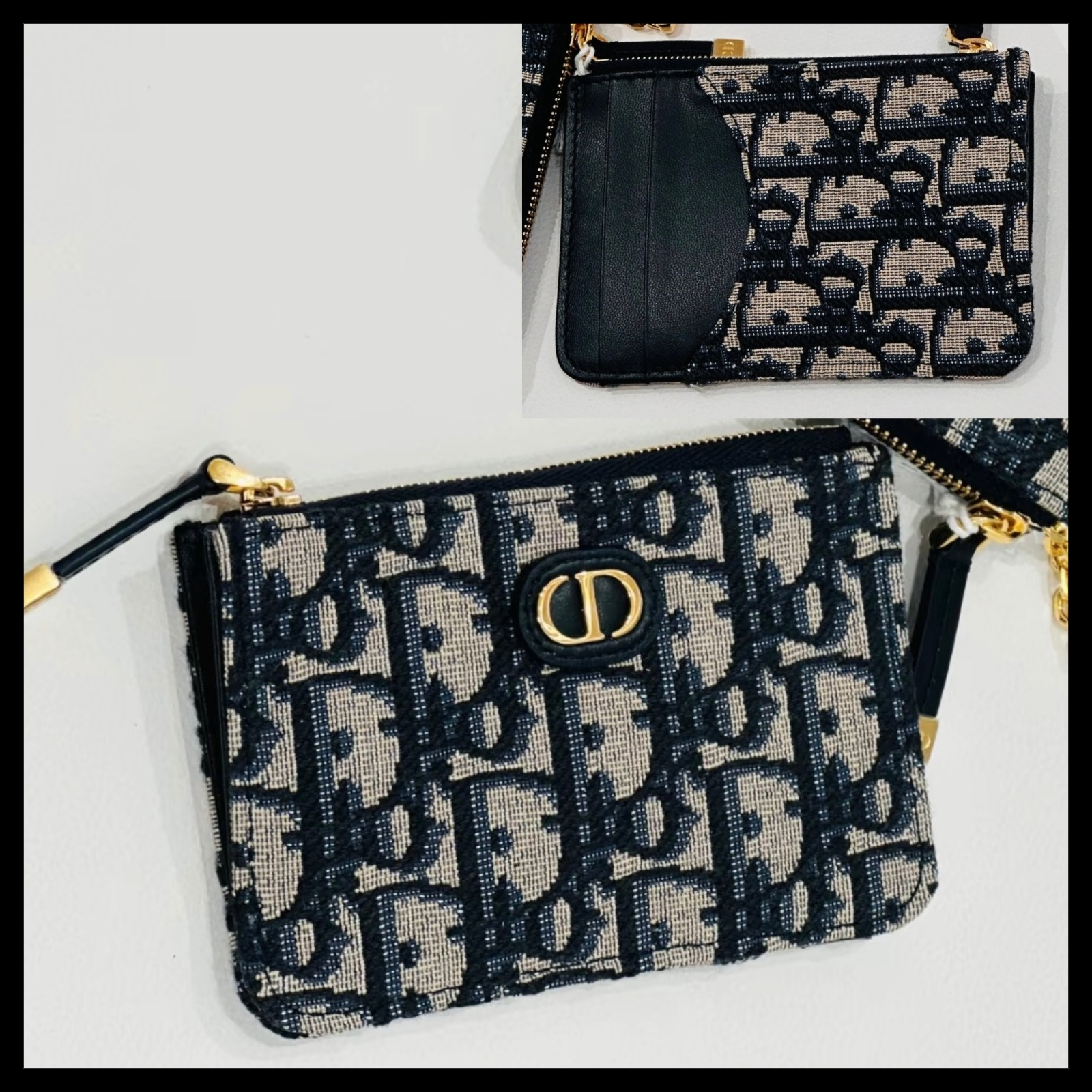 【新作♪エレガント】Dior★ジップ カードホルダー