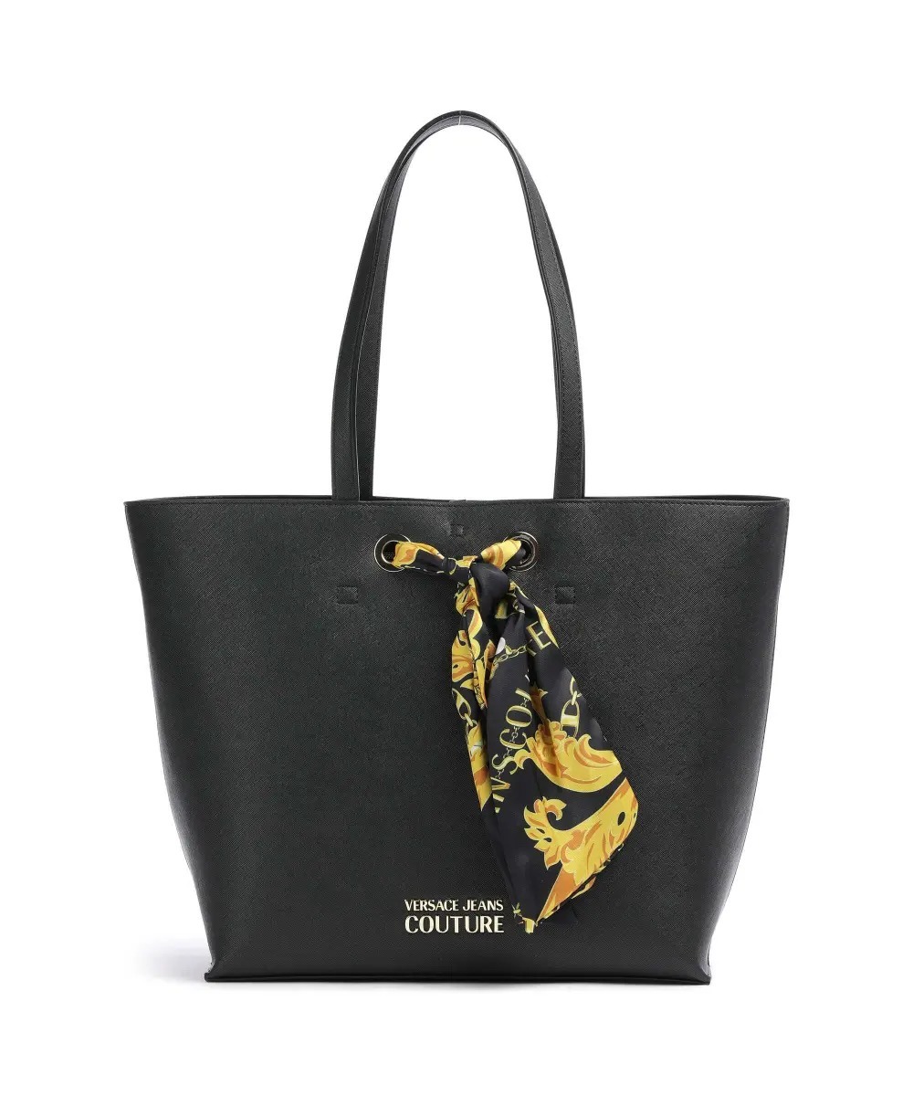 A4可！Versace Jeans★バロック ロゴ トート ポーチ付き