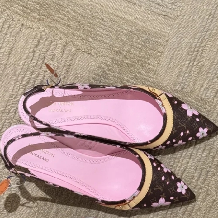 《モノグラム》Louis Vuitton LV×TM 6AM パンプス