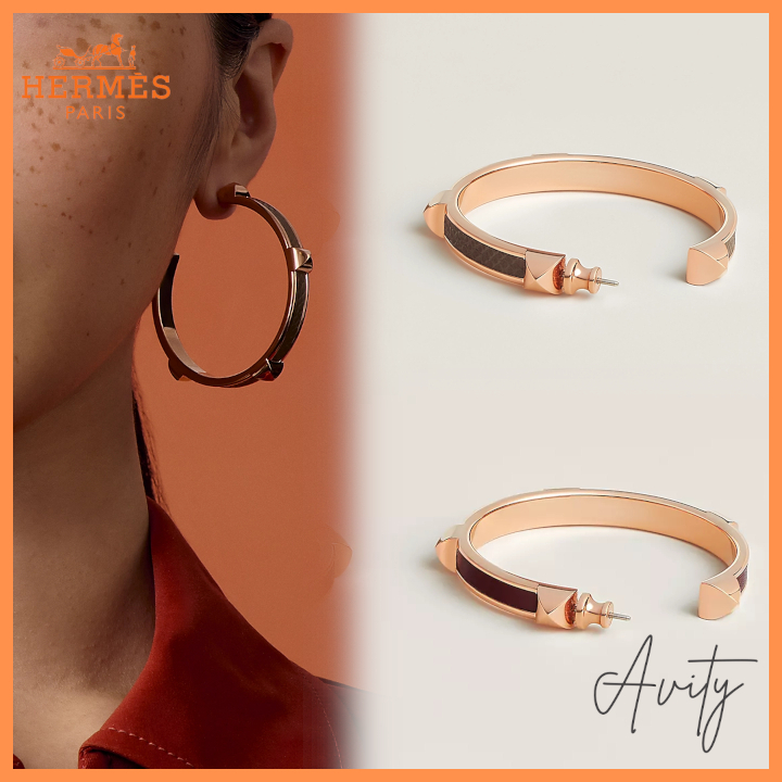 大人気♪【HERMES】Athena GMピアス