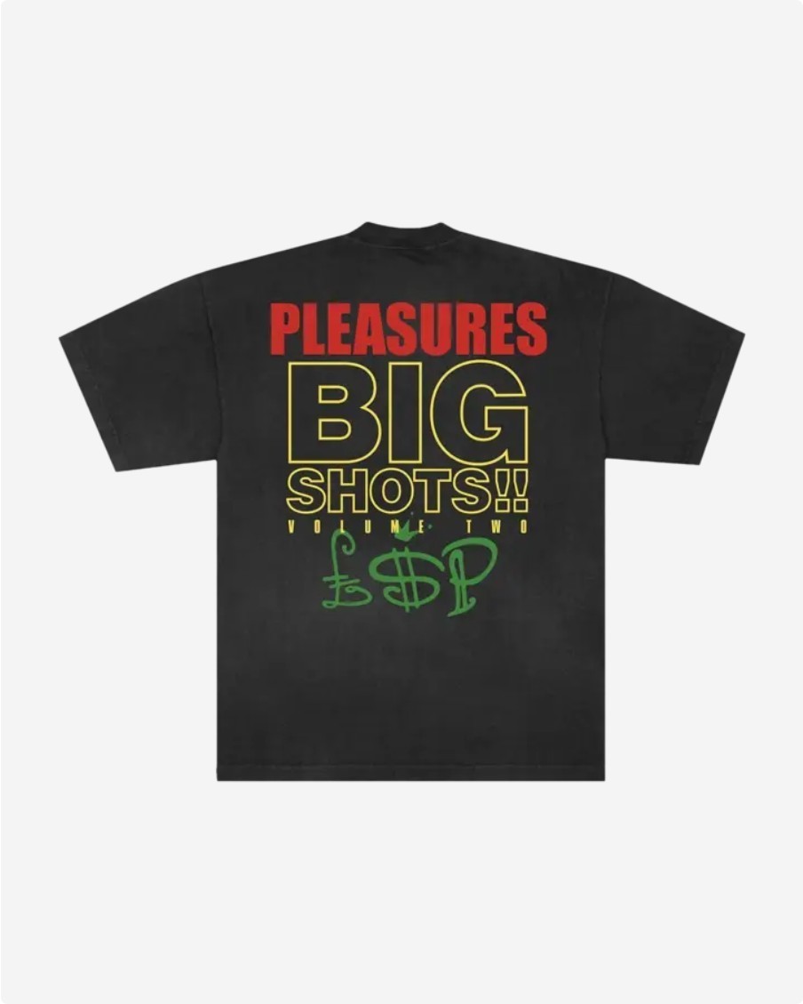 【PLEASURES】 LSP T-SHIRT Black