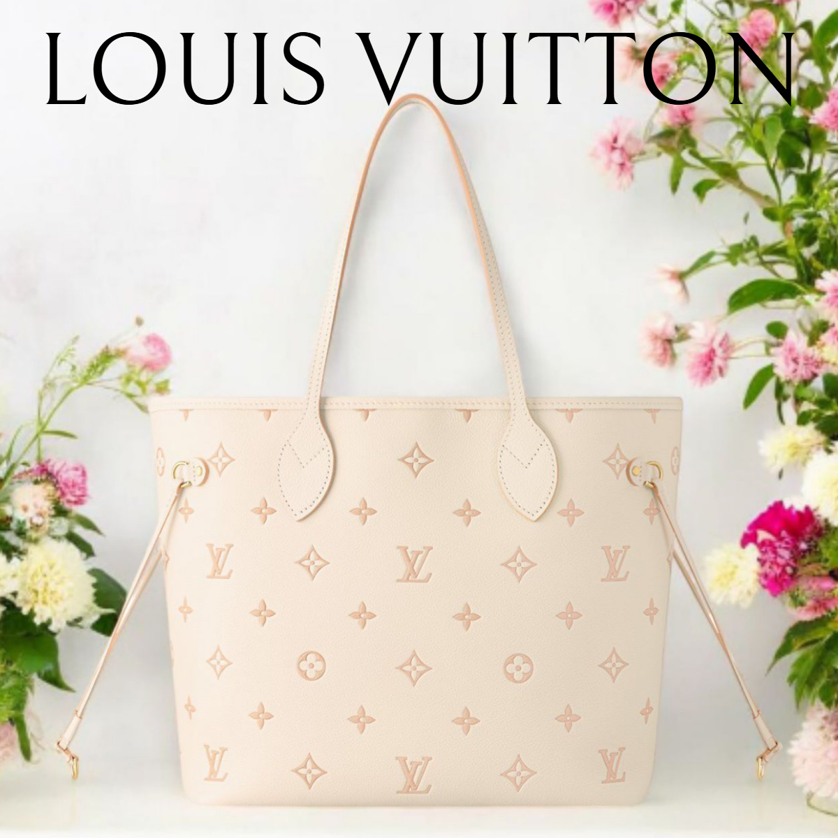 *LV*ネヴァーフル Neverfull MM モノグラム トートバッグ M14285