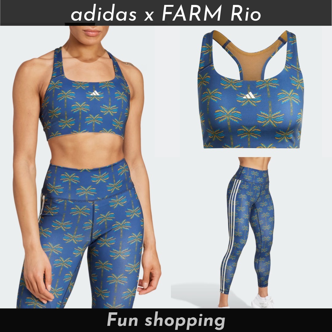 【adidas】x FARM Rio ブラトップ＆レギンス セット