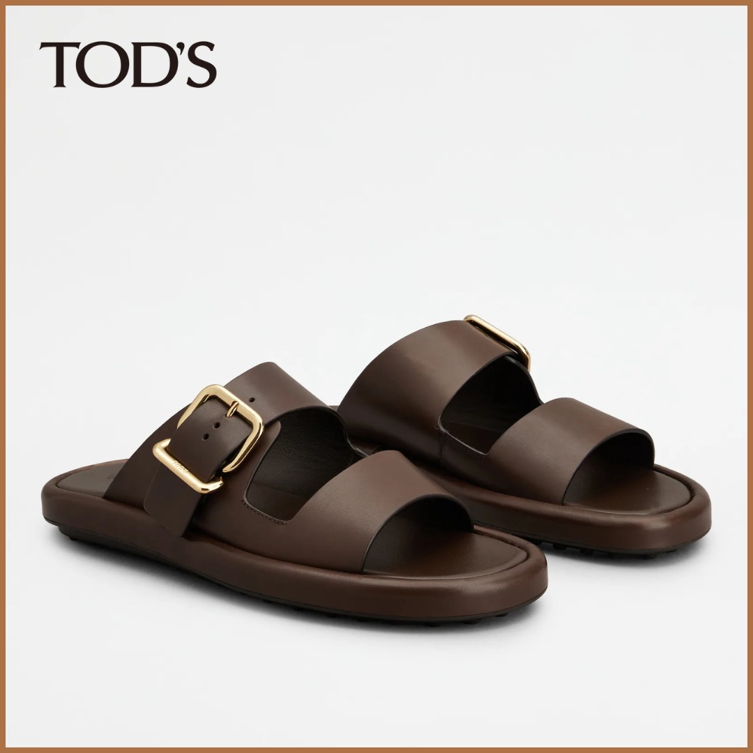 TOD'S レザー サンダル 関税送料込 新作