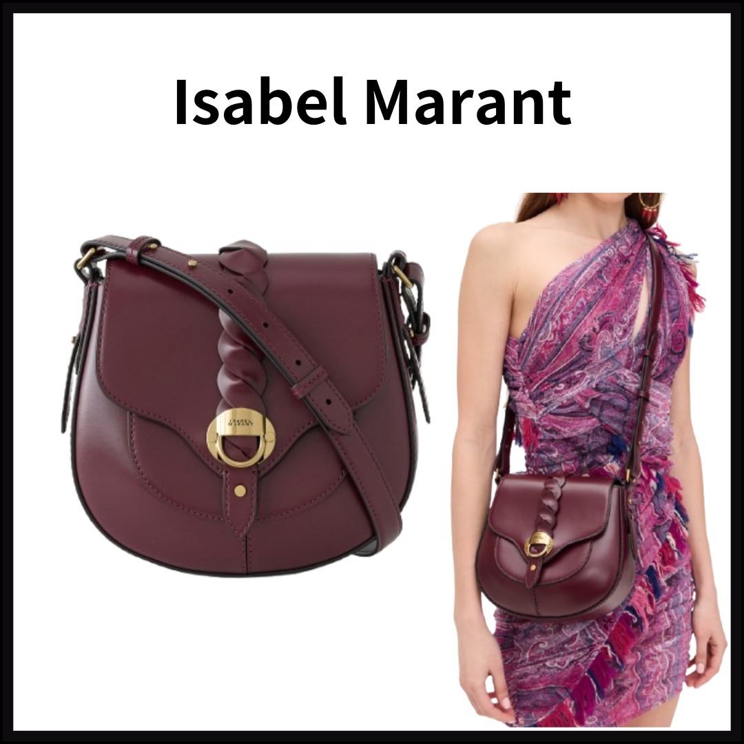 《Isabel Marant》イザベルマラン レザー クロスボディバッグ
