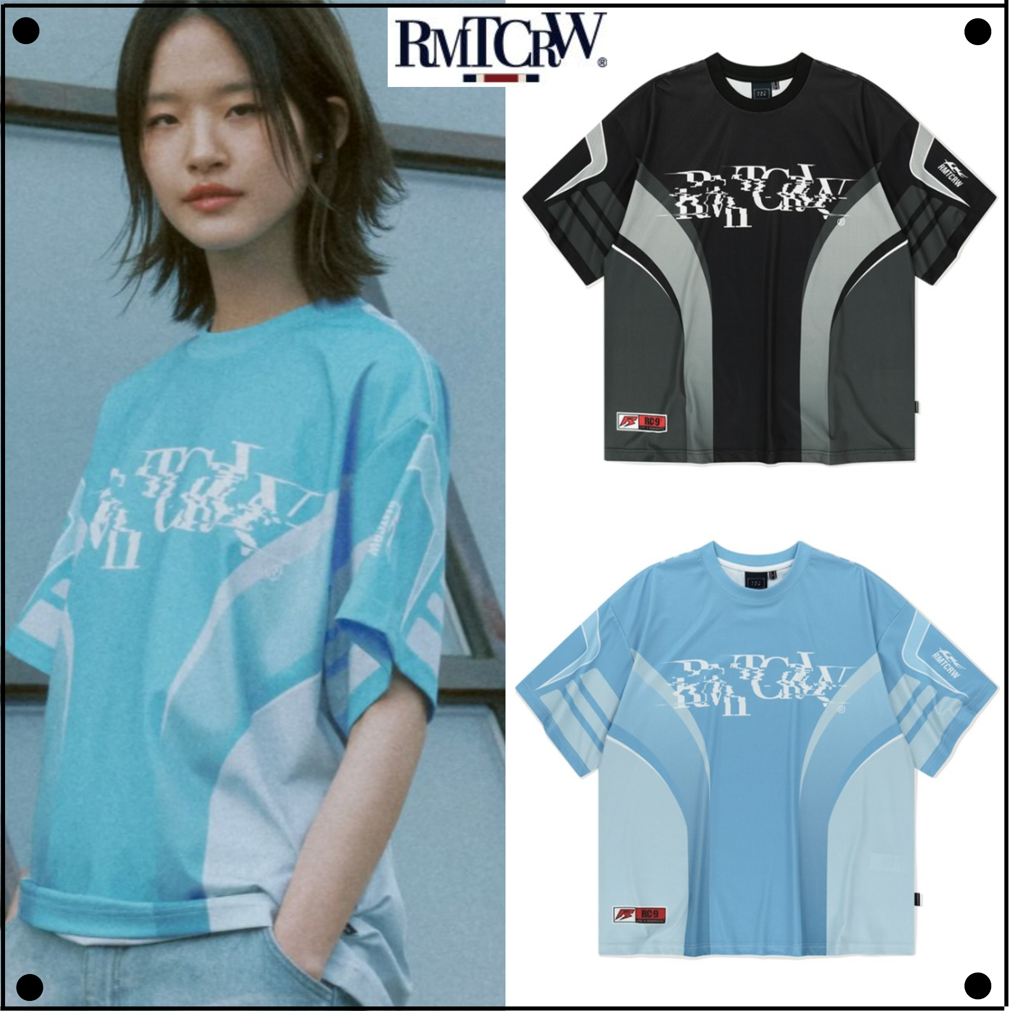 ROMANTIC CROWNのRacing Mesh Jersey 全2色
