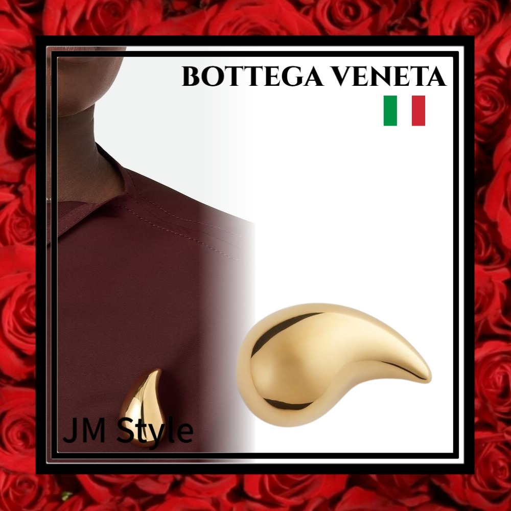 直営店▲BOTTEGA VENETA▲大きなドロップブローチ
