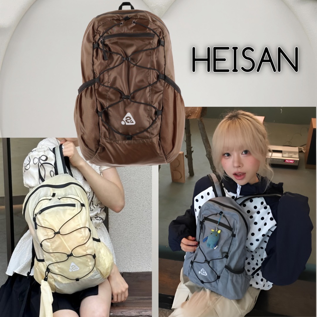 [HEISAN] 超軽量コンパクトポケットバッグ V2 (Mサイズ)