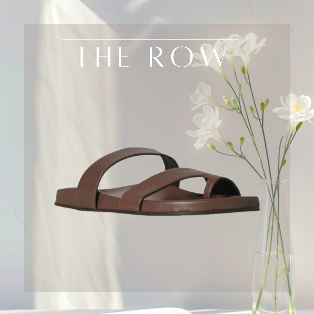 THE ROW Hugh レザーサンダル