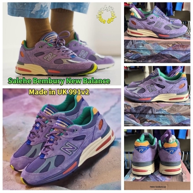 ★25SS★Salehe Bembury New Balance Made in UK 991v2