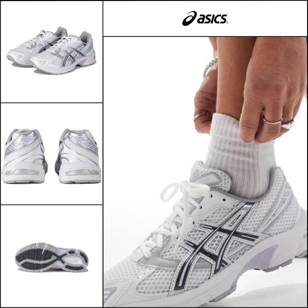 【asics】Gel 1130 Women’s Sneakers White Carrier Grey Lilac