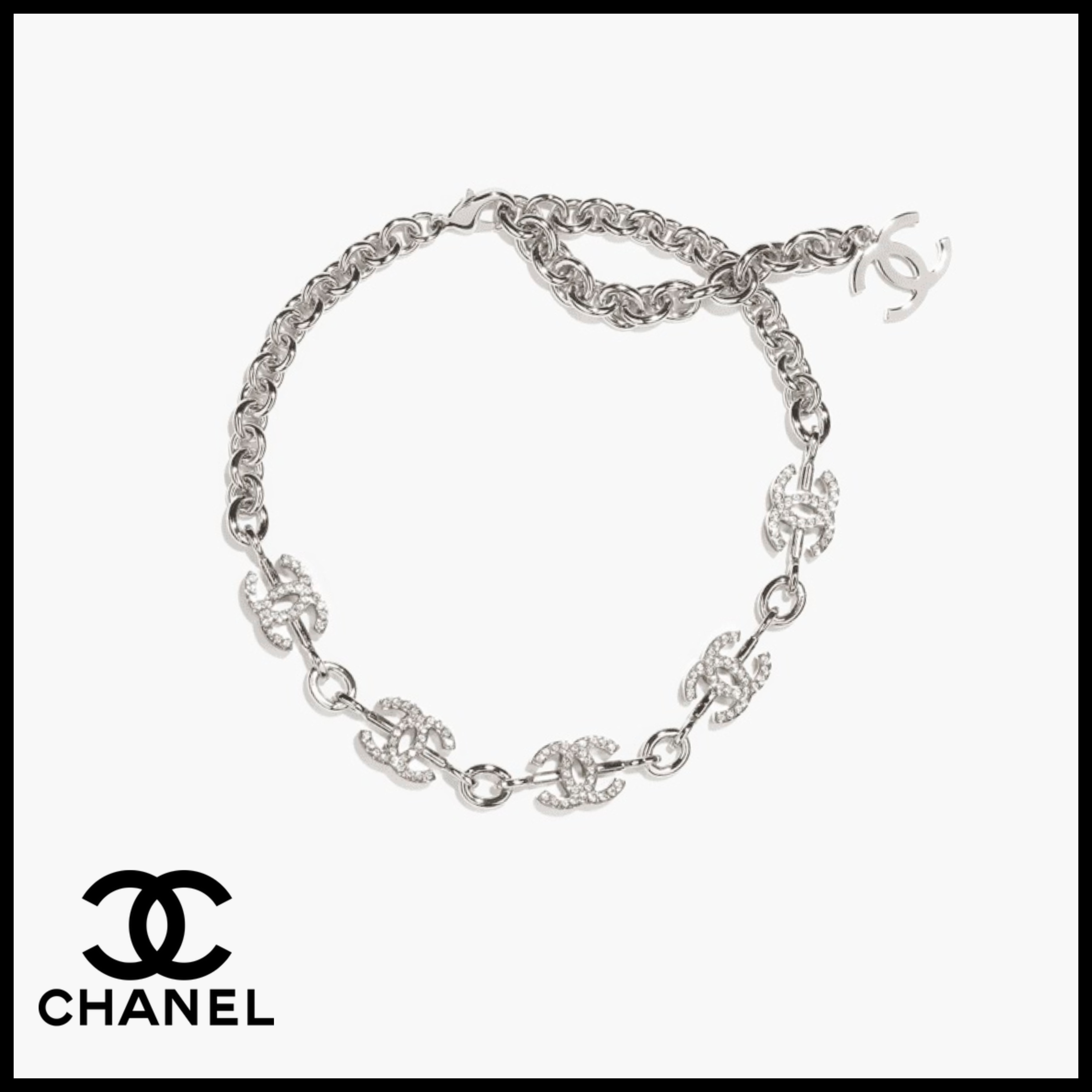 24/25Cruise エレガント☆【CHANEL】CCロゴ チョーカー
