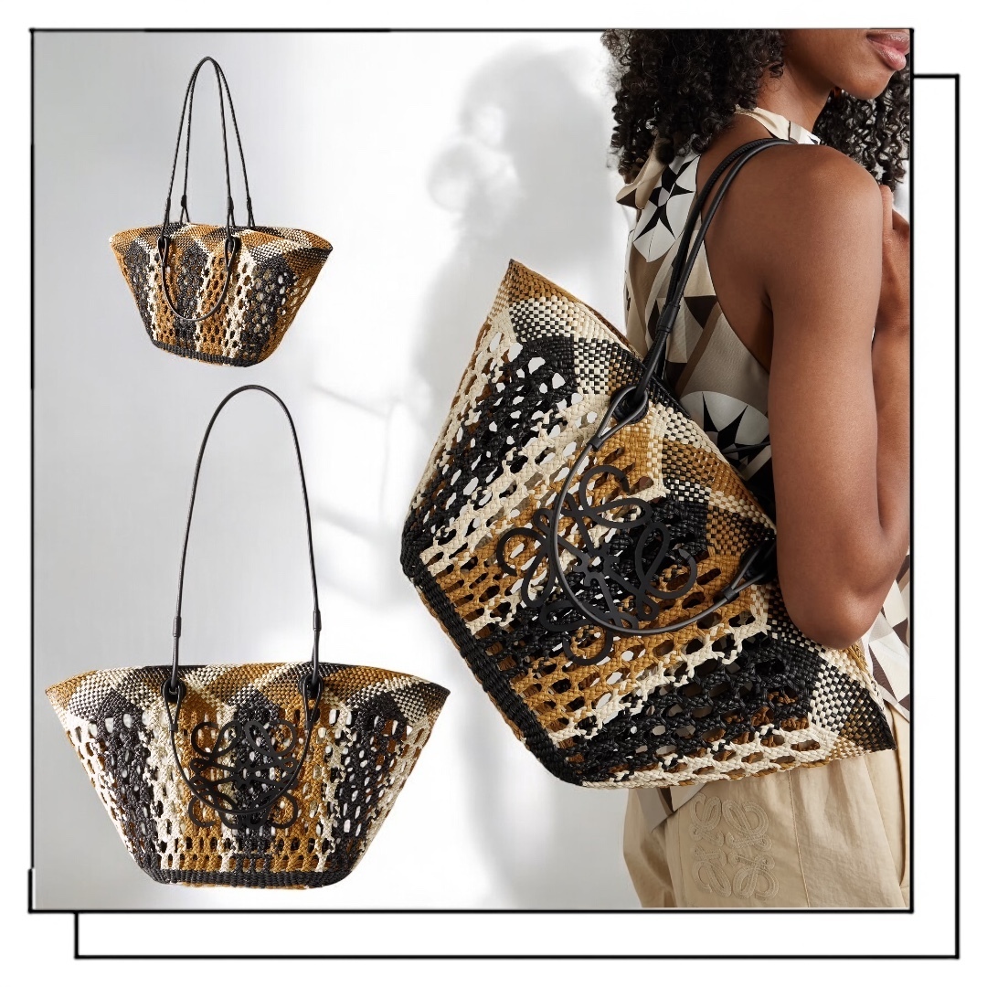 国内発 LOEWE x Paula's Ibiza Anagram バスケット ミディアム