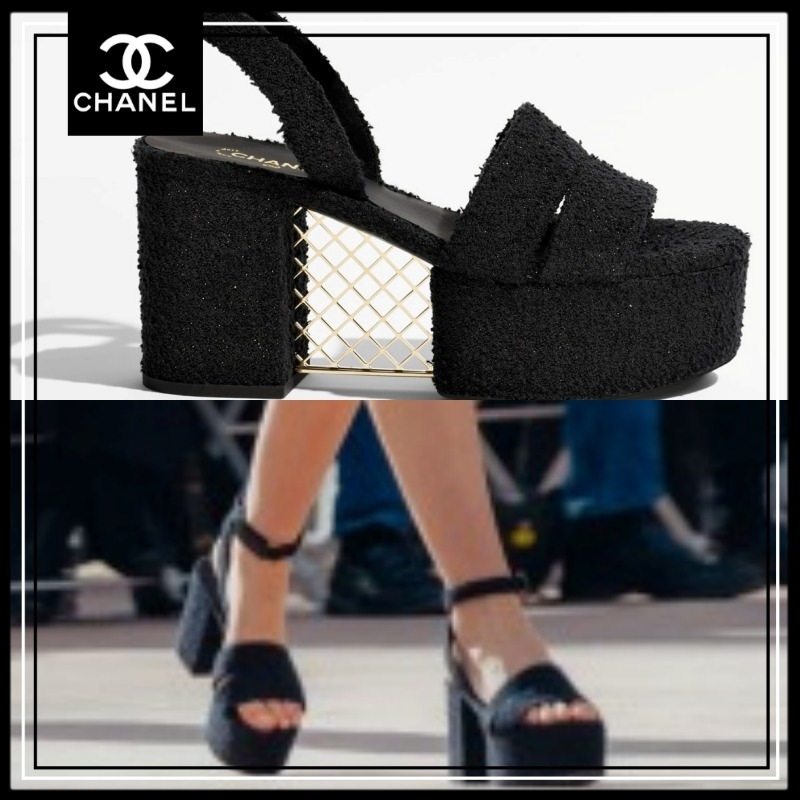 ＊シックでゴージャス＊【CHANEL】シャネル サンダル