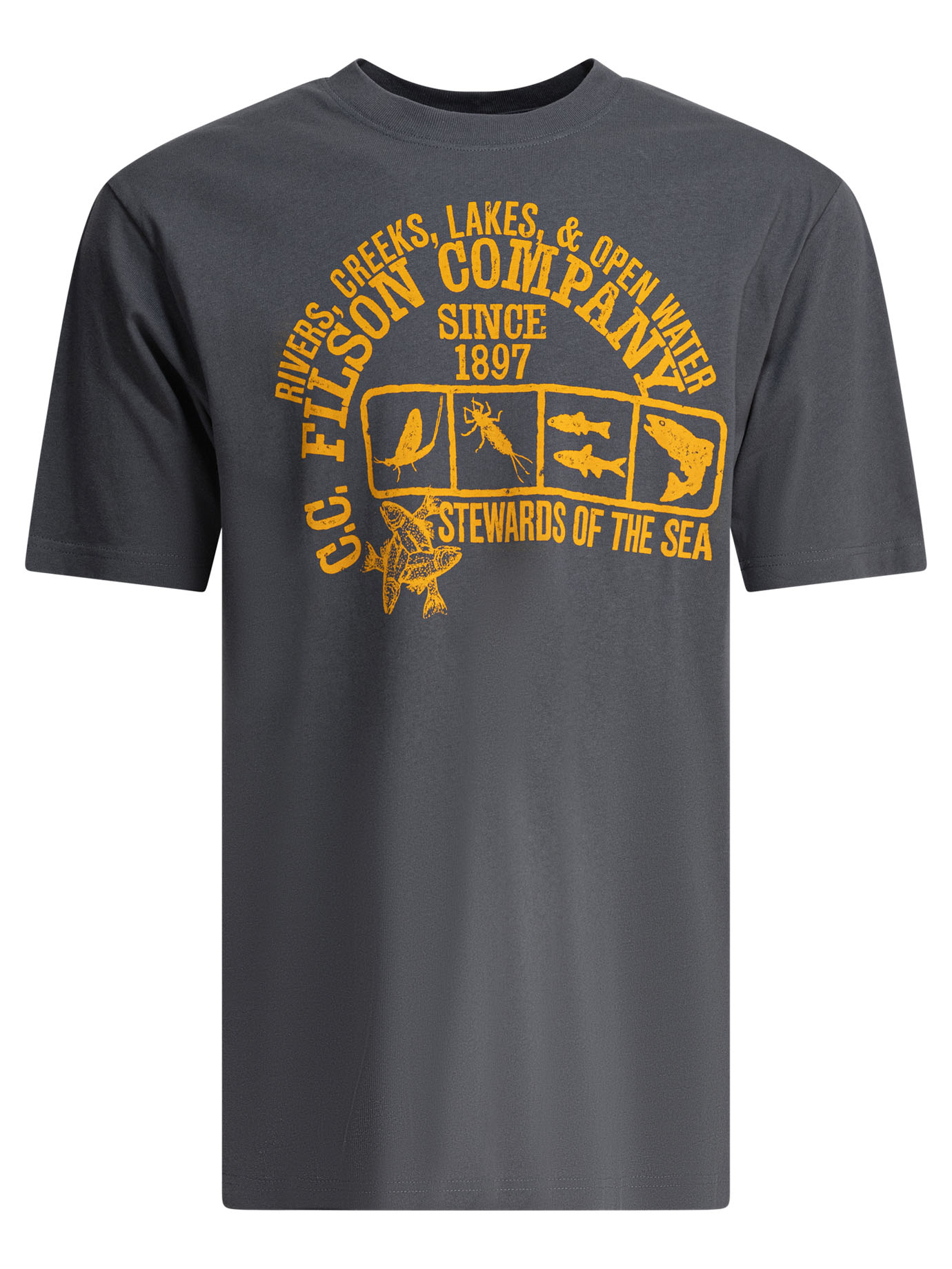 Tシャツ・カットソー Filson T-shirts Blue