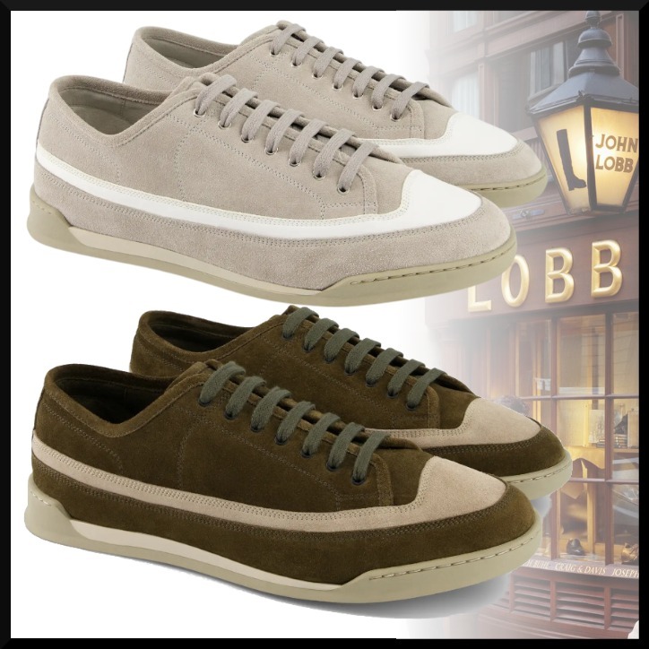 【JOHN LOBB】Court バイカラースニーカー