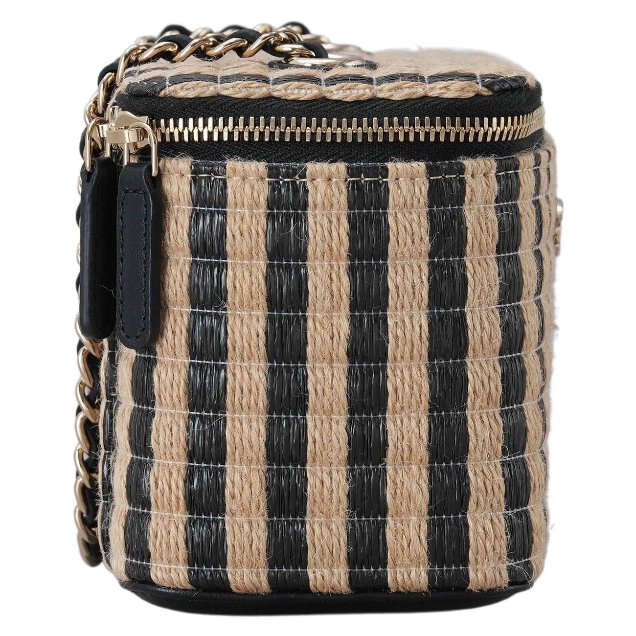 《CHANEL》ラピア ヴァニティ チェーン クロスバッグ 中古 美品
