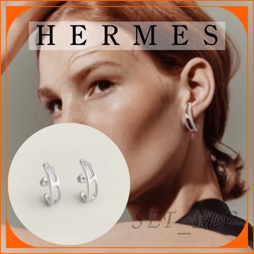 【HERMES】耳元に宿るアート｜シェーヌダンクル パンクピアス